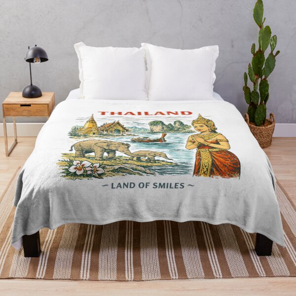 Item preview, Thailand Travel Poster T-Shirt designed and sold by Matinez Pink.
