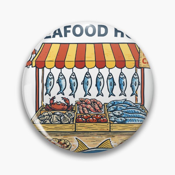 Item preview, Tuna Seafood Hut Fresh Catch designed and sold by Matinez Pink.