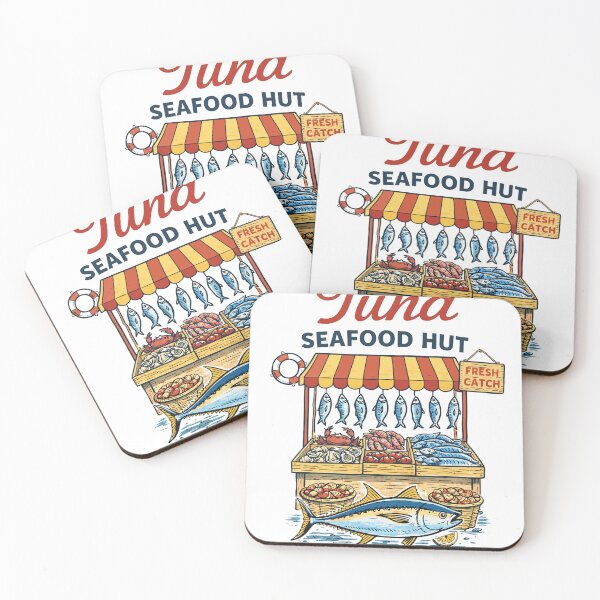 Item preview, Tuna Seafood Hut Fresh Catch designed and sold by Matinez Pink.