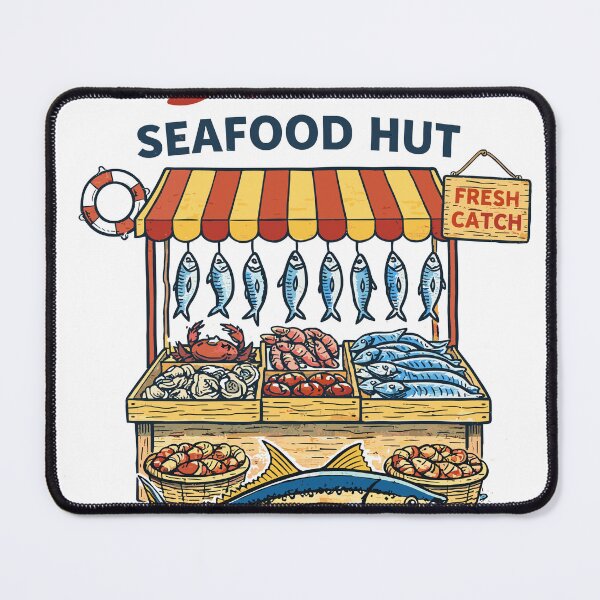 Item preview, Tuna Seafood Hut Fresh Catch designed and sold by Matinez Pink.
