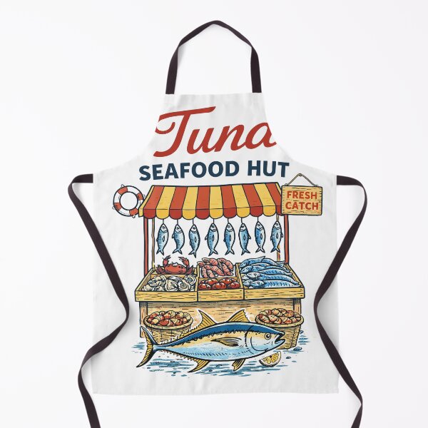 Item preview, Tuna Seafood Hut Fresh Catch designed and sold by Matinez Pink.