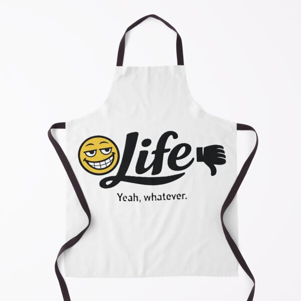 Item preview, Life – Sarcastic Smiley Design designed and sold by AstraDrip Studio.