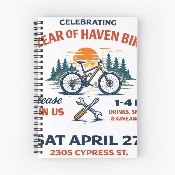 Item preview, Haven Bikes 1 Year Anniversary Party designed and sold by Matinez Pink.