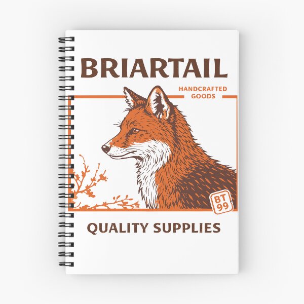 Item preview, Briartail Fox Handcrafted T-Shirt designed and sold by Matinez Pink.