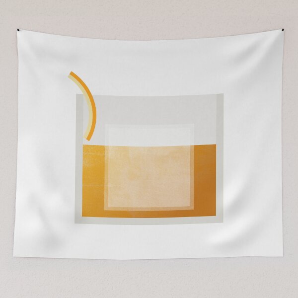 Item preview, Old Fashioned Cocktail Minimalist Illustration designed and sold by aio.