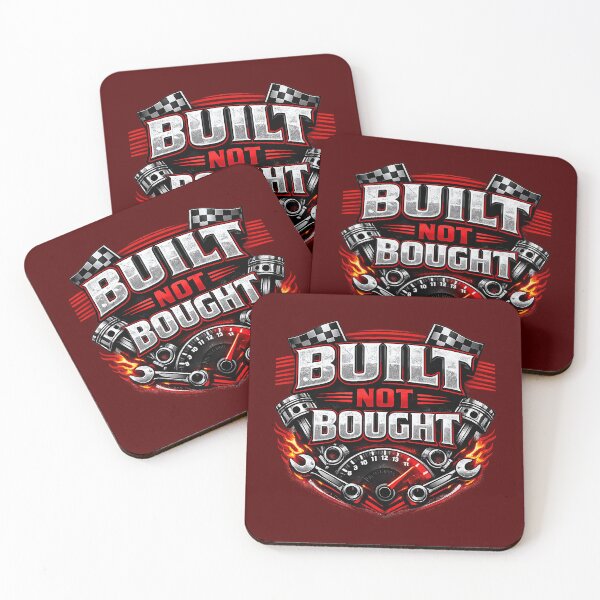 Item preview, Built Not Bought: True Gearhead Pride designed and sold by Luminous Trails.