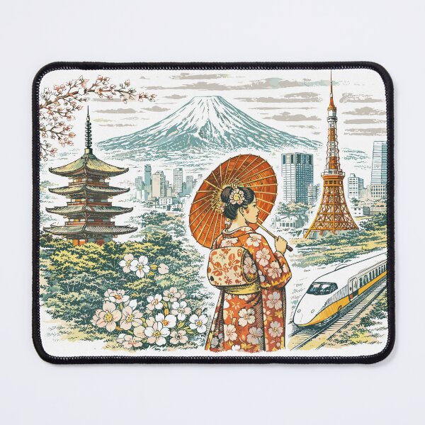 Item preview, Tokyo Tradition Meets Future T-Shirt designed and sold by Matinez Pink.