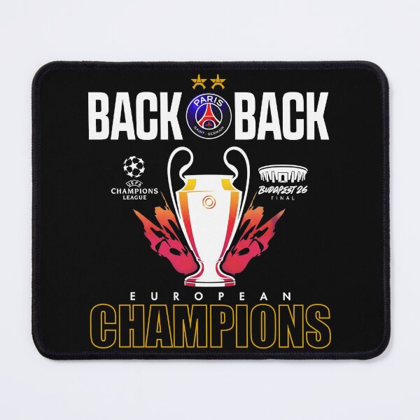 Item preview, PSG ÉTOILE EIFFEL 2 – Back 2Back Champions Europe 2026 designed and sold by NuralsArt.