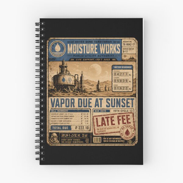 Item preview, Desert Moisture Utility Bill designed and sold by agearb.