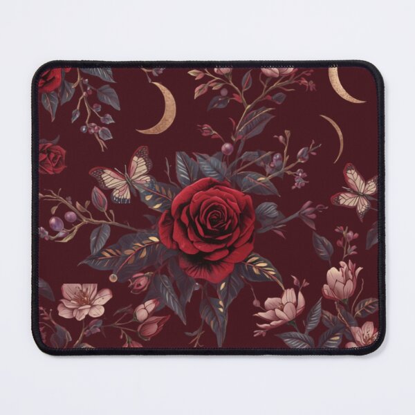 Item preview, Dark Feminine Rose Pattern | Gothic Floral Aesthetic designed and sold by DesignsByTaara.