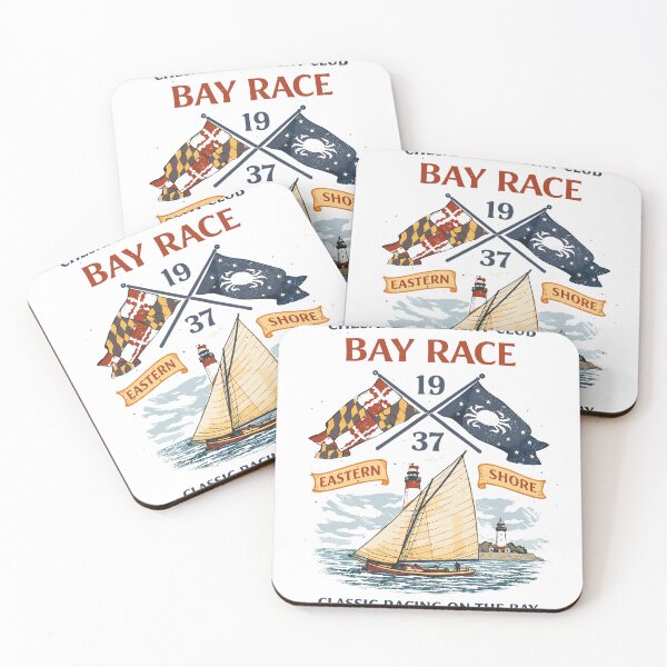 Item preview, Chesapeake Bay Race T-Shirt designed and sold by Matinez Pink.