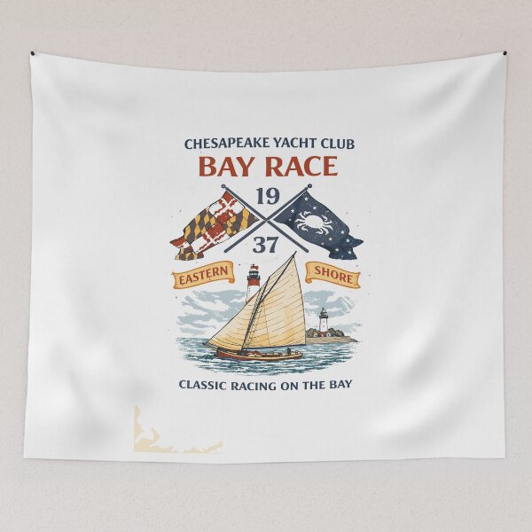 Item preview, Chesapeake Bay Race T-Shirt designed and sold by Matinez Pink.