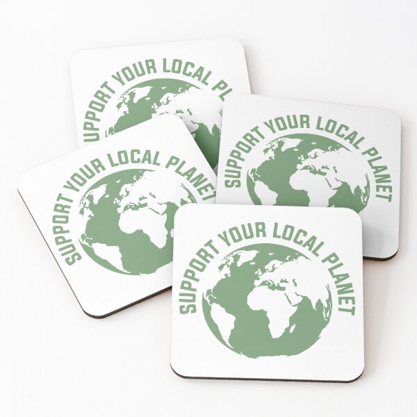 Item preview, Support Your Local Planet - Ecology & Nature Protection designed and sold by Wolagno.
