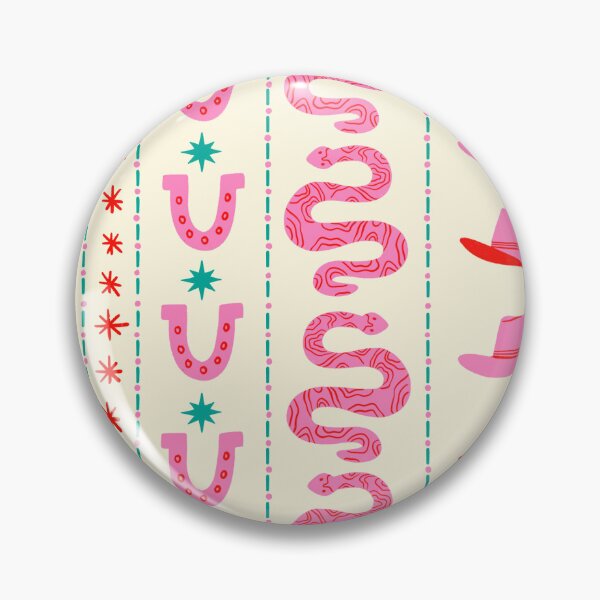 Item preview, Pink Western Cactus Stripe  designed and sold by DafneDStudio.
