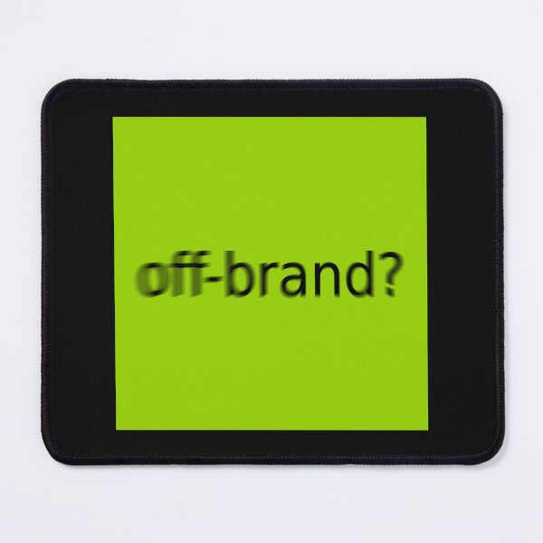 Item preview, Supreme Green Off-brand Question Mark Square designed and sold by Dancing Papaya.