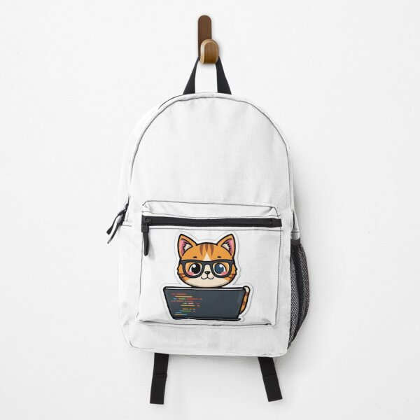 Item preview, Cute Coding Cat IT Developer Sticker designed and sold by Gulele7.
