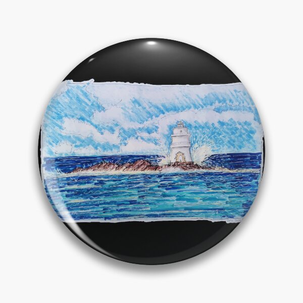 Item preview, Lighthouse in Blue designed and sold by JoseloRochaArt.