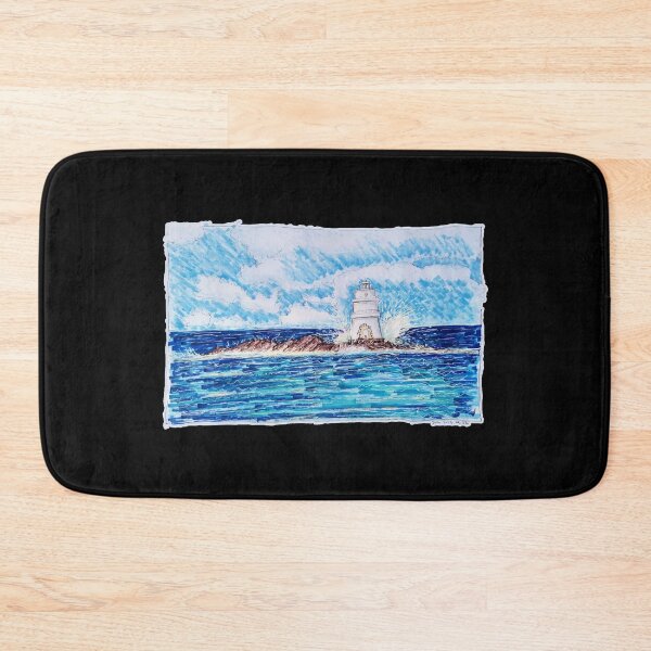 Item preview, Lighthouse in Blue designed and sold by JoseloRochaArt.