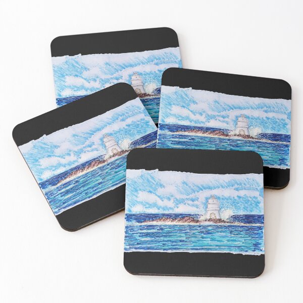 Item preview, Lighthouse in Blue designed and sold by JoseloRochaArt.