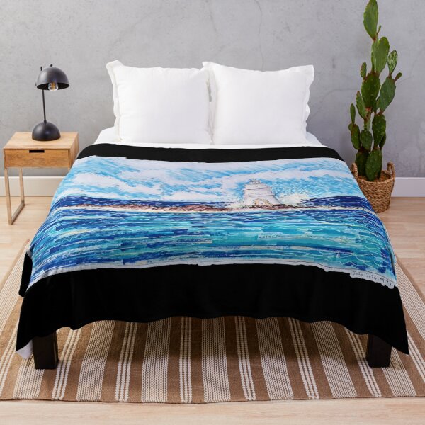 Item preview, Lighthouse in Blue designed and sold by JoseloRochaArt.