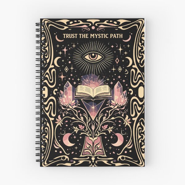 Item preview, Mystic Path Book of Spells designed and sold by Matinez Pink.