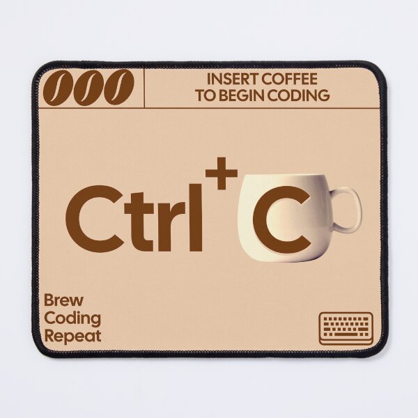 Item preview, Insert Coffee to Begin Coding designed and sold by Fusion.D.Studio.