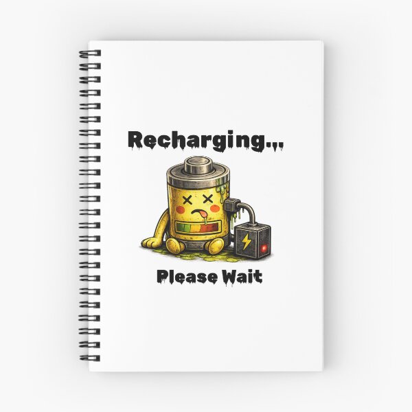 Item preview, Recharging Please Wait Shirt – Social Battery Low Funny Introvert Aesthetic Tee designed and sold by DesignTeamHub.