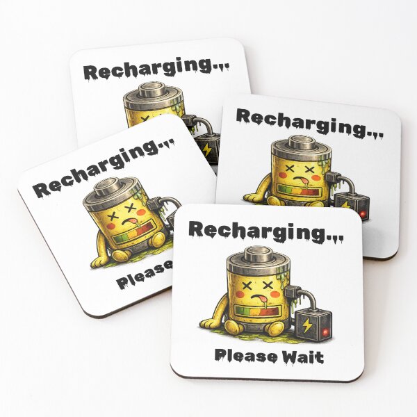 Item preview, Recharging Please Wait Shirt – Social Battery Low Funny Introvert Aesthetic Tee designed and sold by DesignTeamHub.