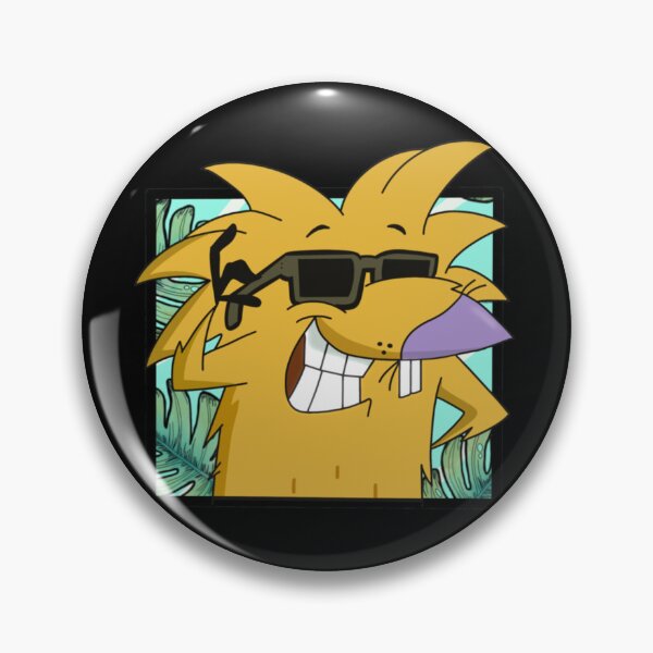Item preview, Angry Beavers Sunglasses Cartoon Poster Design Today Graphic designed and sold by LisaAlma.
