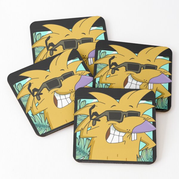 Item preview, Angry Beavers Sunglasses Cartoon Poster Design Today Graphic designed and sold by LisaAlma.