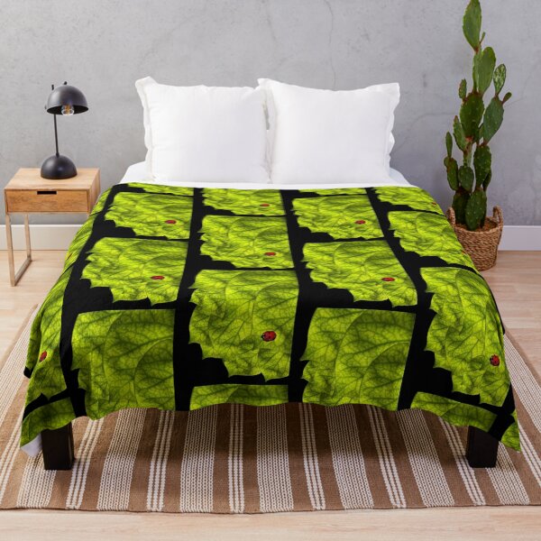 Item preview, lady bug leaf, digital doodle with photograph designed and sold by GiSilver.