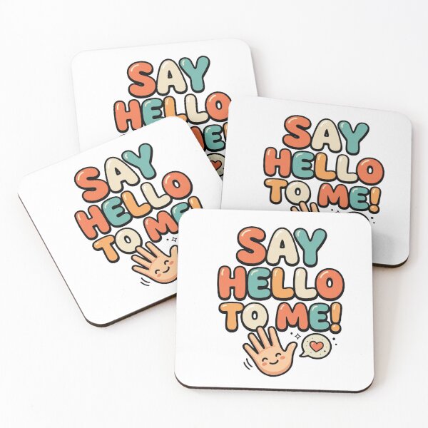 Item preview, SAY HELLO TO ME! designed and sold by DH-ArtLab.