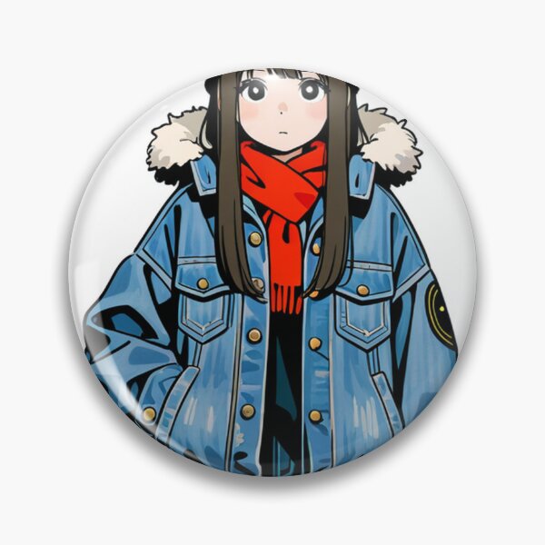 Item preview, Fashion - casualloo woman denim jacket designed and sold by AnimeShin.