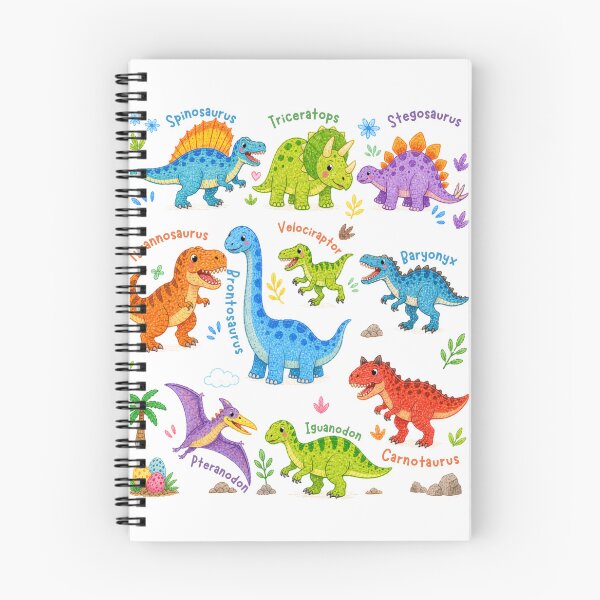 Item preview, Colorful Dinosaur designed and sold by Happy'CLICK'.
