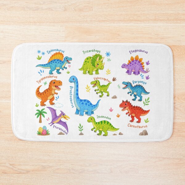 Item preview, Colorful Dinosaur designed and sold by Happy'CLICK'.