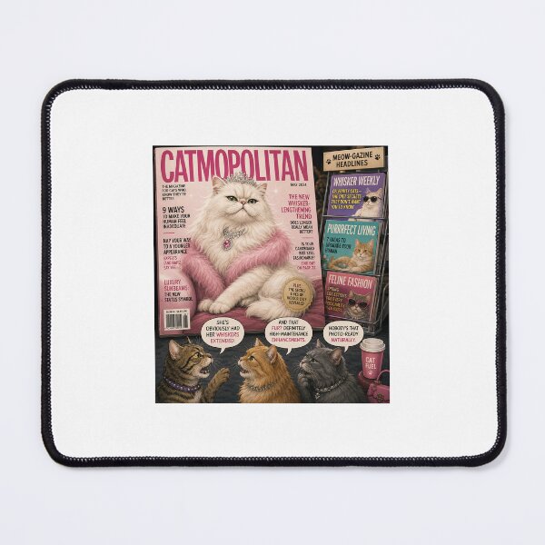 Item preview, Cat Magazine Spoof designed and sold by GentleKnight.