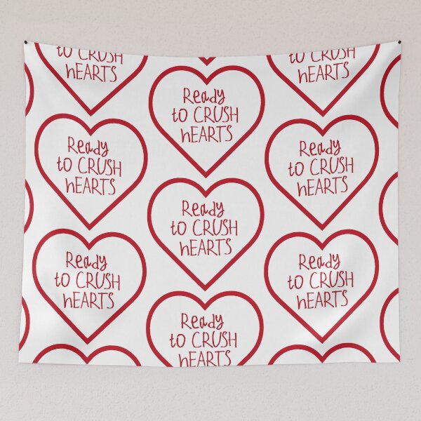 Item preview, Ready to Crush Hearts designed and sold by kinpirks.