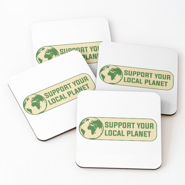 Item preview, Support Your Local Planet - Ecology & Nature Protection designed and sold by Wolagno.