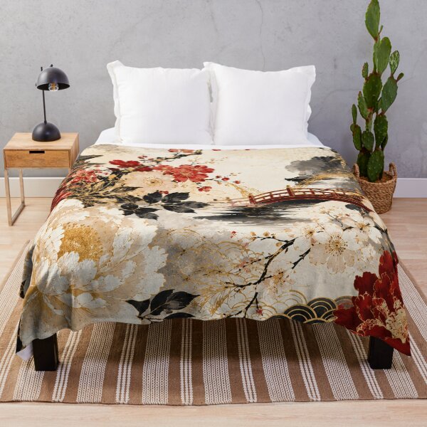 Item preview, Japanese Cherry Blossom Moon Garden designed and sold by ArtStyleAlice.