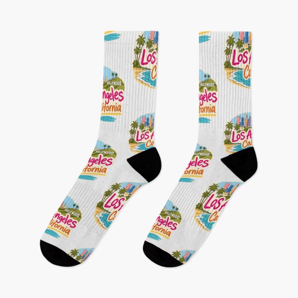 Item preview, Los Angeles California Hollywood Skyline Palm Trees  designed and sold by HowToCanadian.