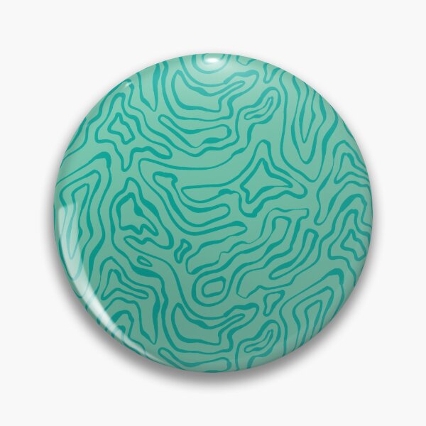 Item preview, Mint Wavy Contours designed and sold by DafneDStudio.