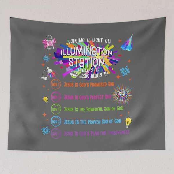 Item preview, Illumination Station VBS 2026 Bible School Christian Lights designed and sold by KristineLi.