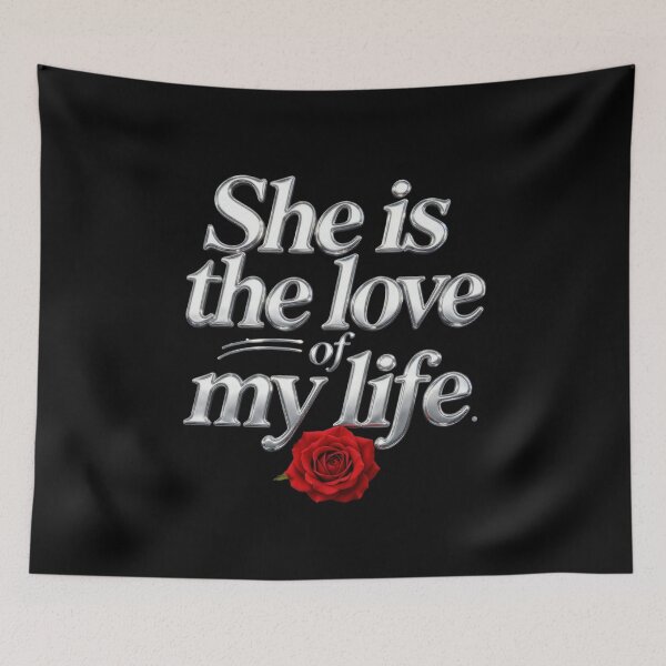 Item preview, She is the love of my life. designed and sold by DH-ArtLab.