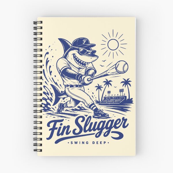 Item preview, Vinhtage Shark Baseball Fin Slugger Swing Deep designed and sold by 89shirts.