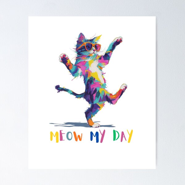 Item preview, Cool Funny Cat designed and sold by OutOfTheBubble.