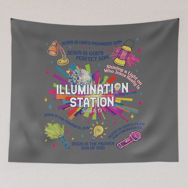 Item preview, Illumination Station VBS 2026 Bible School Christian Lights designed and sold by KristineLi.