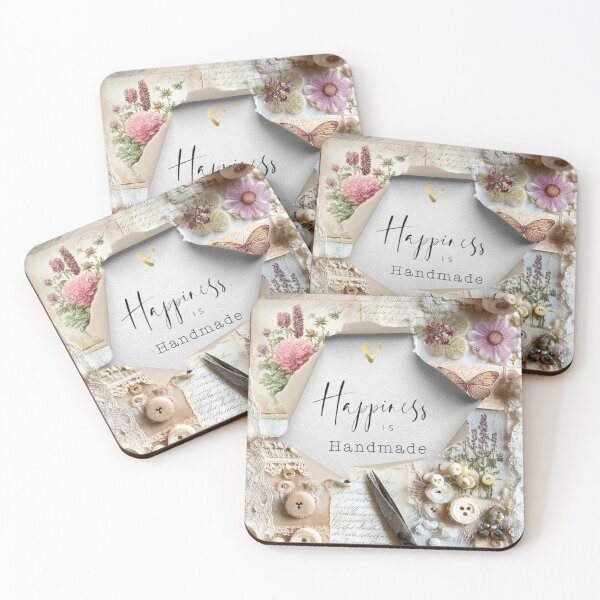 Item preview, Happiness is Handmade designed and sold by sueviolaart.