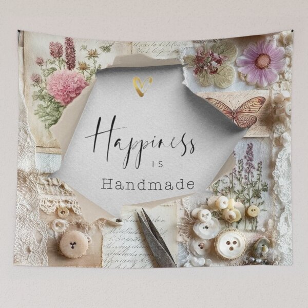 Item preview, Happiness is Handmade designed and sold by sueviolaart.