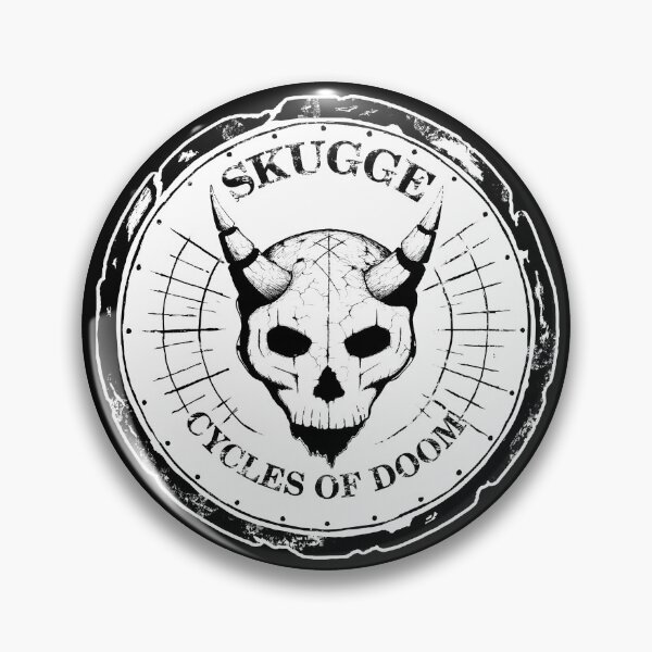 Item preview, Skugge - Cycles of Doom | Horned dead skull designed and sold by surmind.