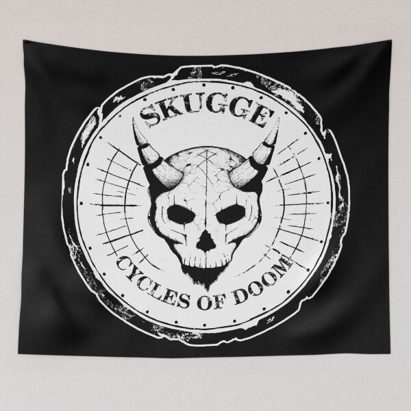 Item preview, Skugge - Cycles of Doom | Horned dead skull designed and sold by surmind.